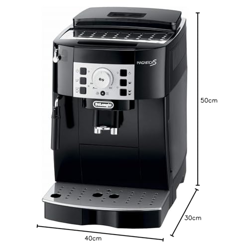 De'Longhi Magnifica S Kaffeevollautomat ECAM11.112.B – Kegelmahlwerk & 15 Bar – Schwarz