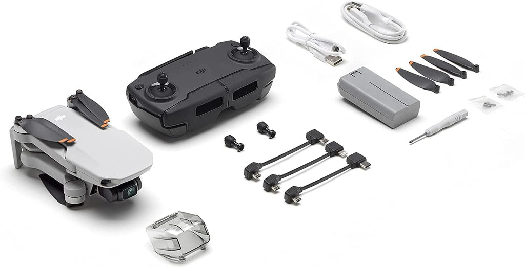 DJI Mini SE – 2.7K Camera Drone, 3-Axis Gimbal, GPS, 30 Min Flight Time, <249g