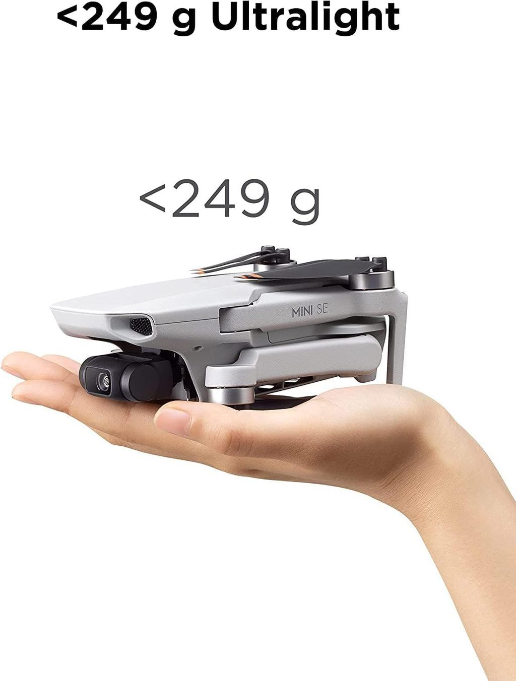DJI Mini SE – 2.7K Camera Drone, 3-Axis Gimbal, GPS, 30 Min Flight Time, <249g