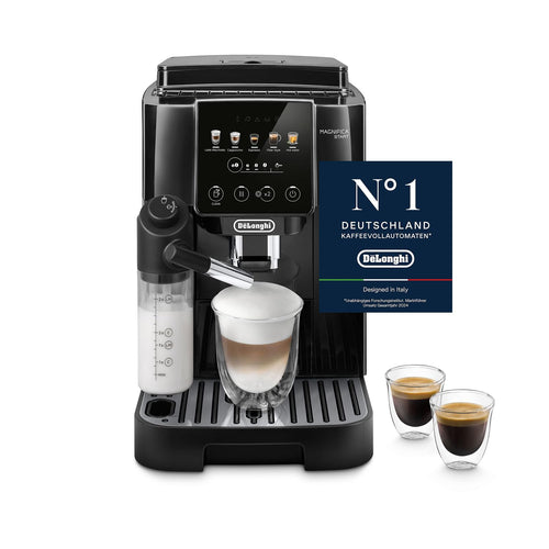 De'Longhi Magnifica S Kaffeevollautomat ECAM11.112.B – Kegelmahlwerk & 15 Bar – Schwarz