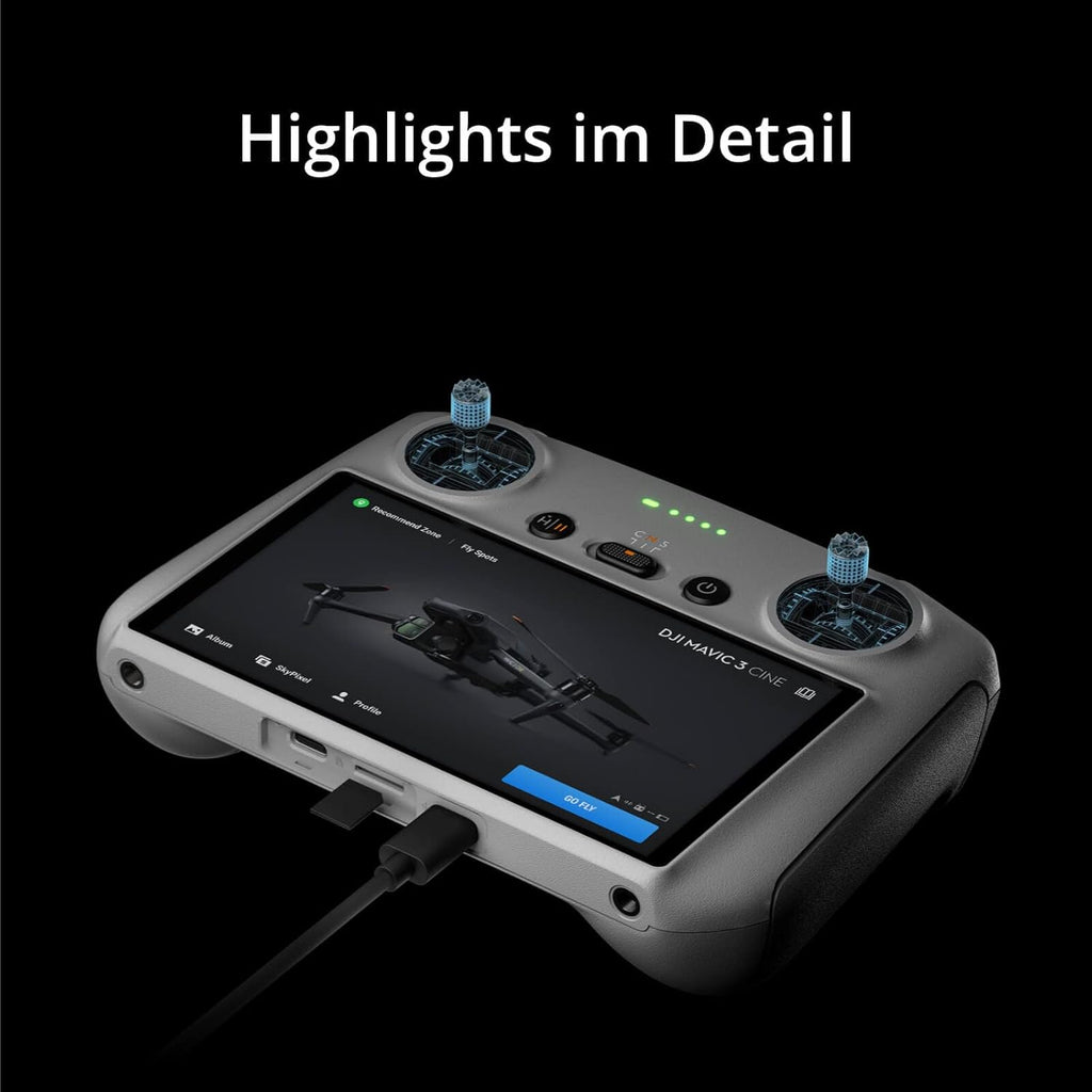 DJI RC Remote Controller with 5.5" Full HD Display - Mavic 3, Mini 3 Pro, Air 2S