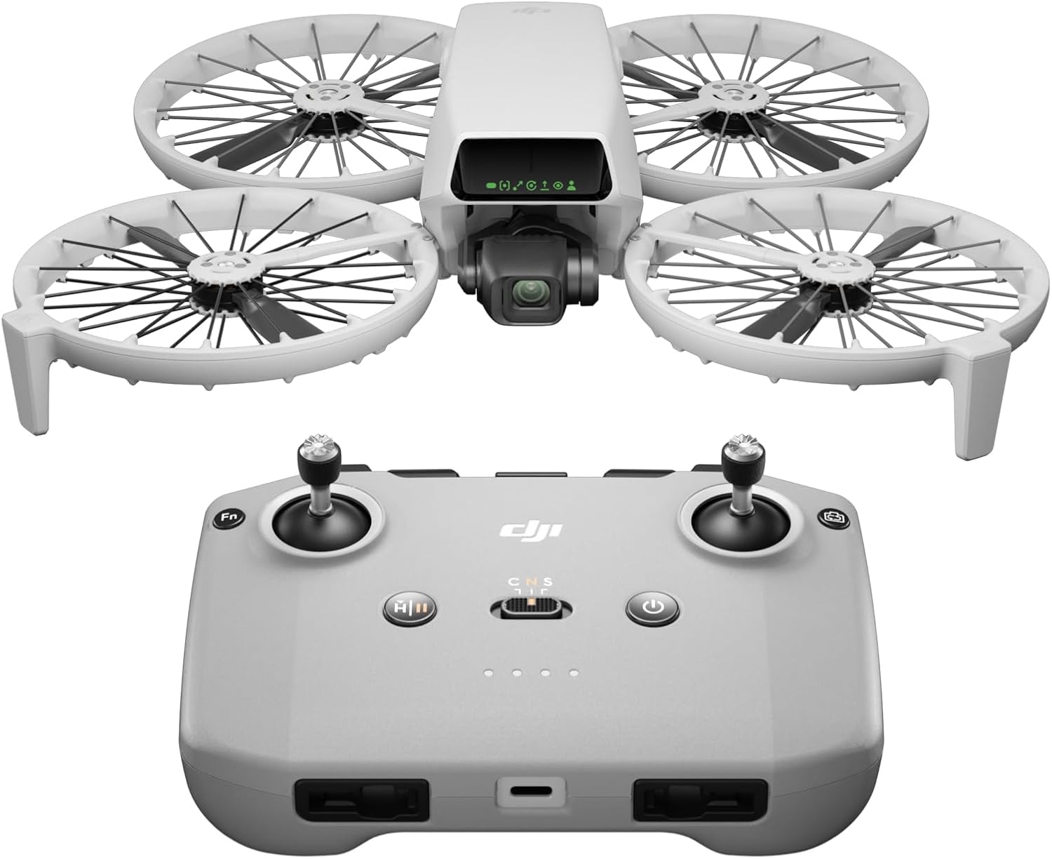 DJI Flip RC-N3 Drohne - Kompakte 4K Kameradrohne unter 249g