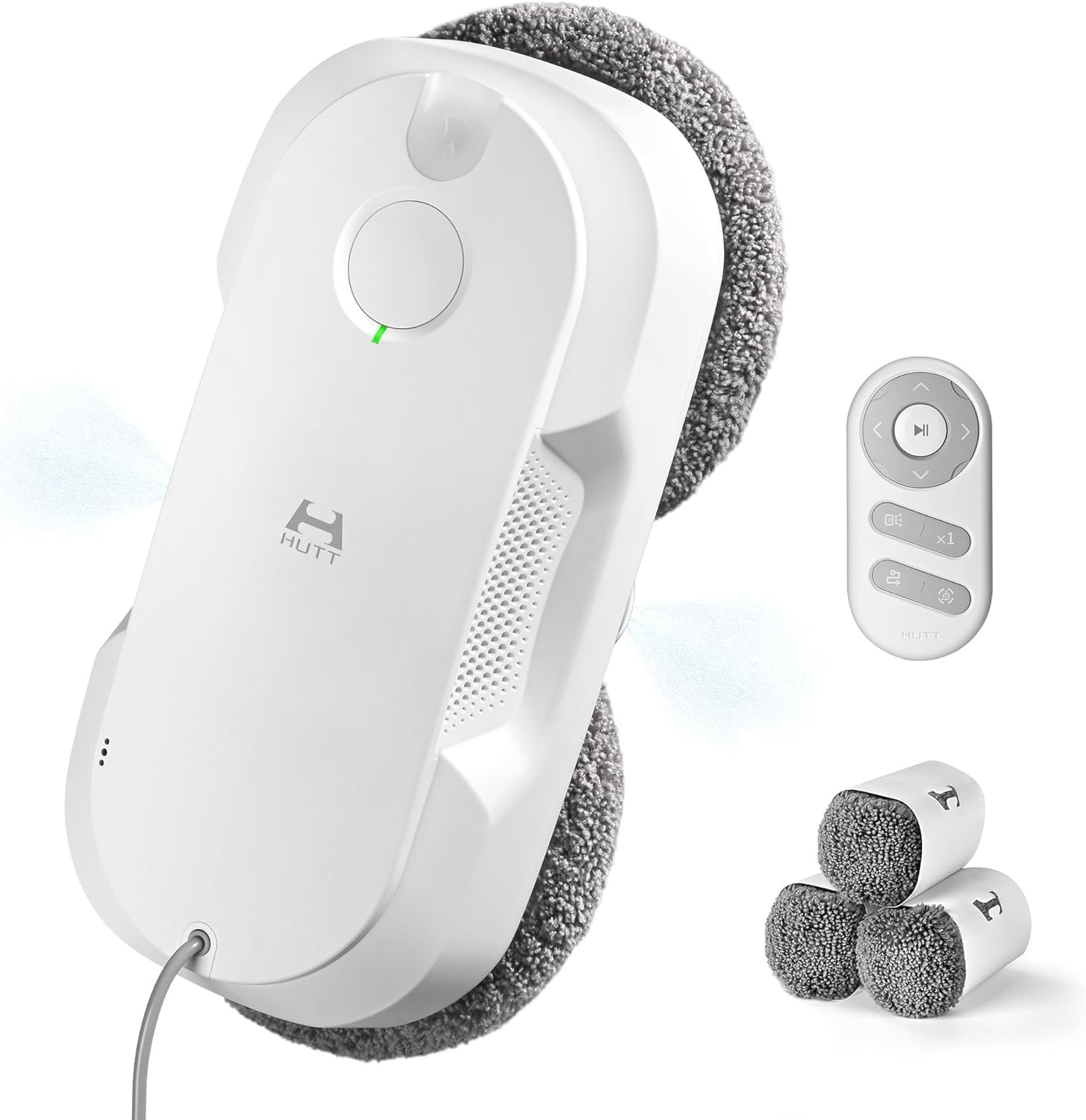 HUTT DDC56 Fensterputzroboter – Ultra-Slim 8,5 cm & KI-Saugkraft bis 3400 Pa