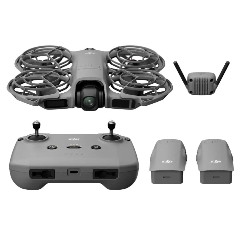 DJI Neo Fly More Combo – 4K Mini Drone, 240g, 360° Obstacle Avoidance, 19 Min