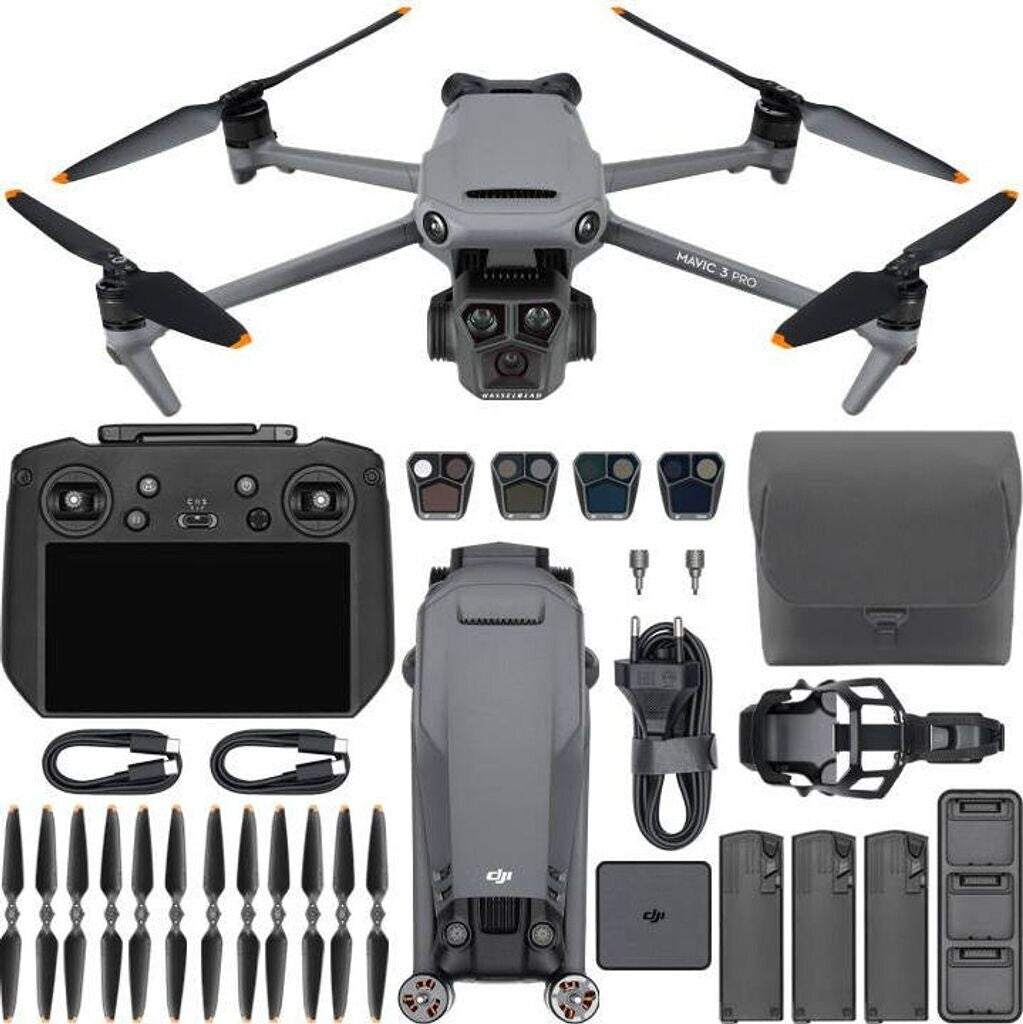 DJI Mavic 3 Pro Fly More Combo (DJI RC) - Professional Camera Drone