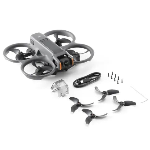 DJI Avata 2 Drone FPV – Caméra 4K/60fps, Grand angle 155°, Protection d'hélices