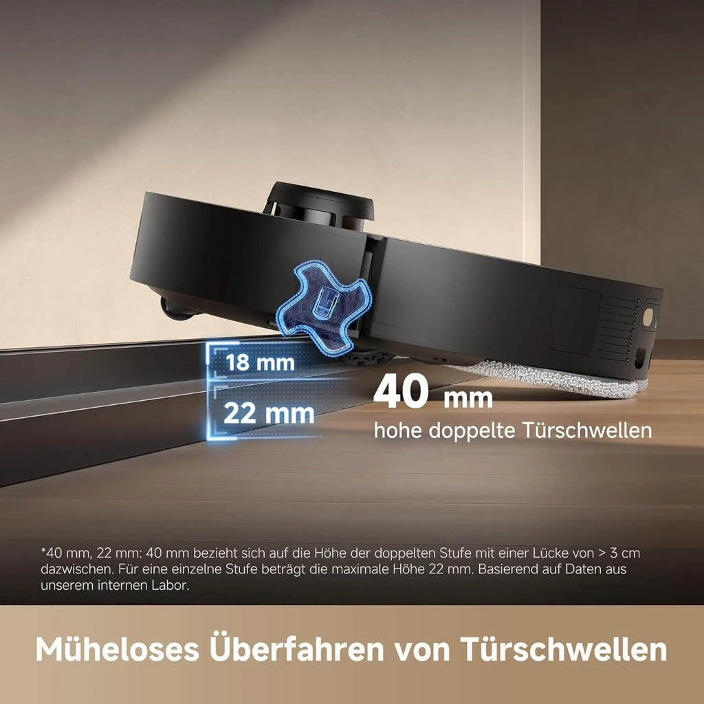 Dreame L40s Pro Ultra Saug- & Wischroboter – LiDAR & Pro-Wischen – Schwarz