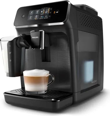 Philips 2200 Series LatteGo Kaffeevollautomat EP2230/10 – LatteGo & AquaClean – Schwarz