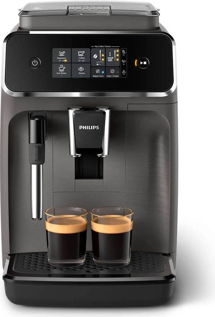Philips 2200 Series Kaffeevollautomat EP2224/10 – Keramikmahlwerk & AquaClean – Grau