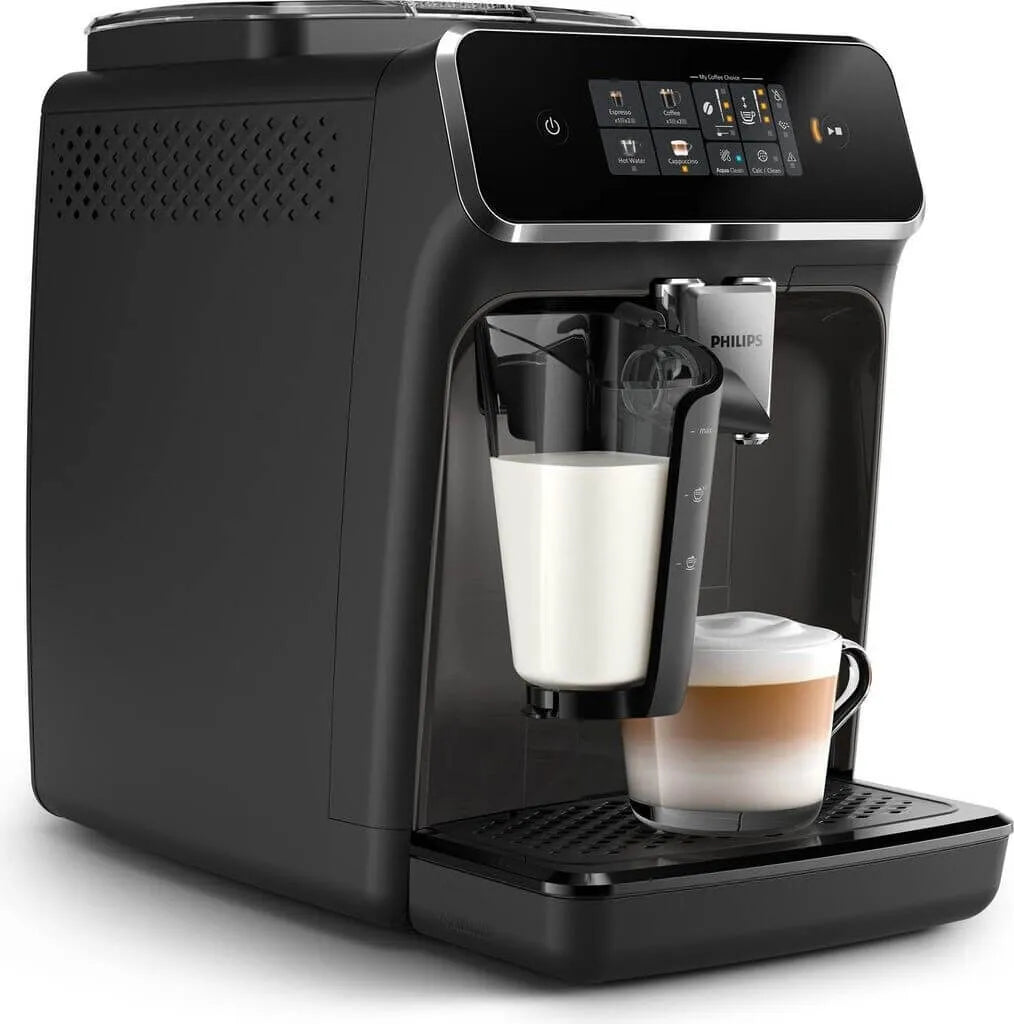 Philips 2300 Series Kaffeevollautomat EP2334/10 – Keramikmahlwerk & AquaClean – Schwarz